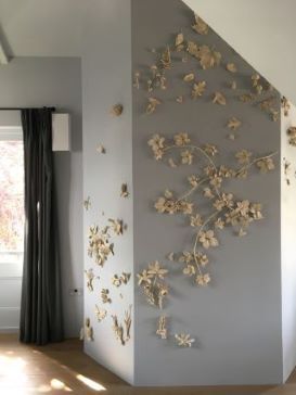 The delicate wall installations of Kaori Tatebayashi