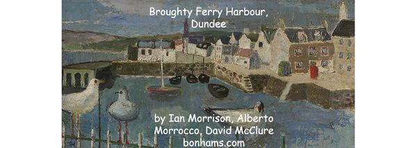 Missing part of "Broughty Ferry Harbour, Dundee" by Ian Morrison, Alberto Morrocco and David McClure