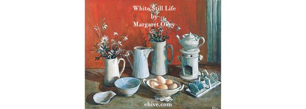 Unlocking Margaret's House Still Life Challenges with Margaret Olley No 8:  White Still Life