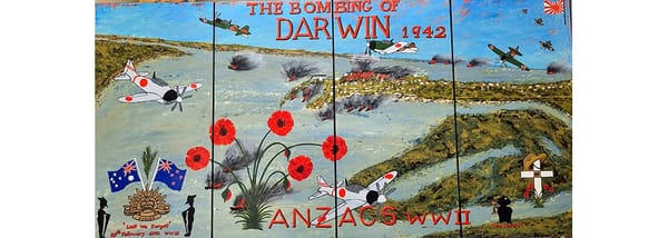 "The Bombing of Darwin 1942" by John 'Rowdy' Wylie