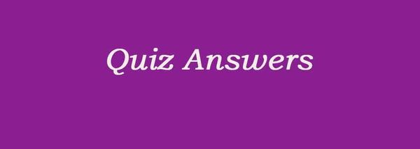 Answers to the Brueghel Quiz