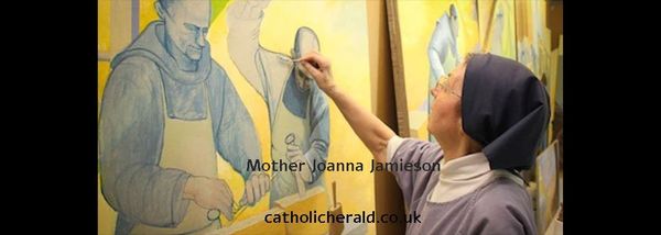 Friday Feature: Buckfast Abbey Mural by Mother Joanna Jamieson