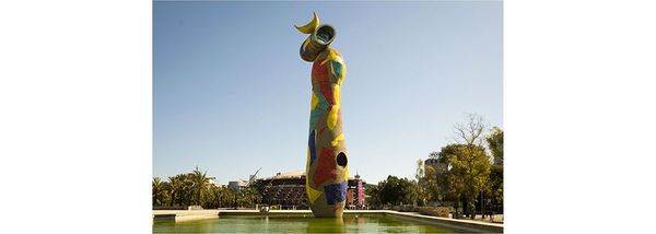 Monday's Feature ArtWork: Dona i Ocell by Joan Miró